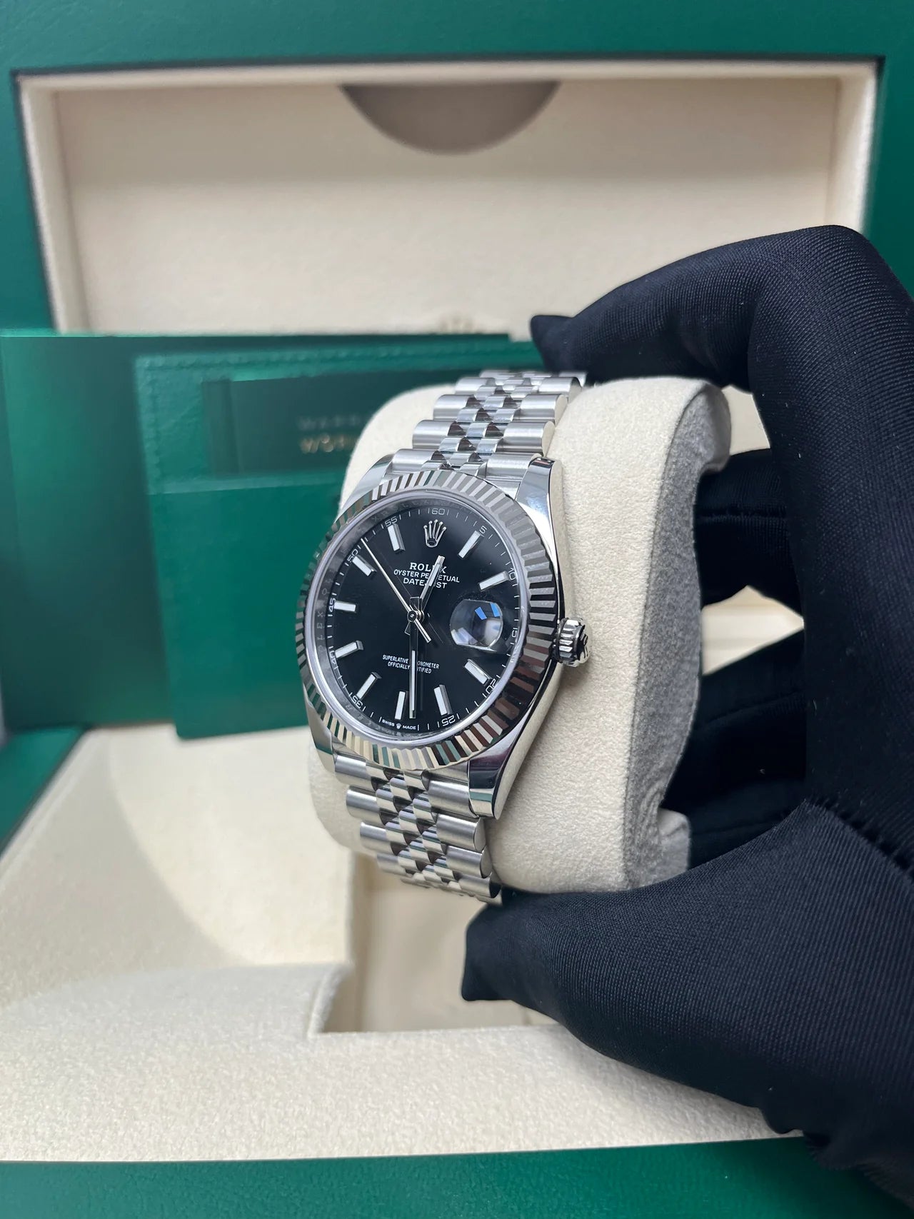 DateJust 41 mm Nero Jubilee