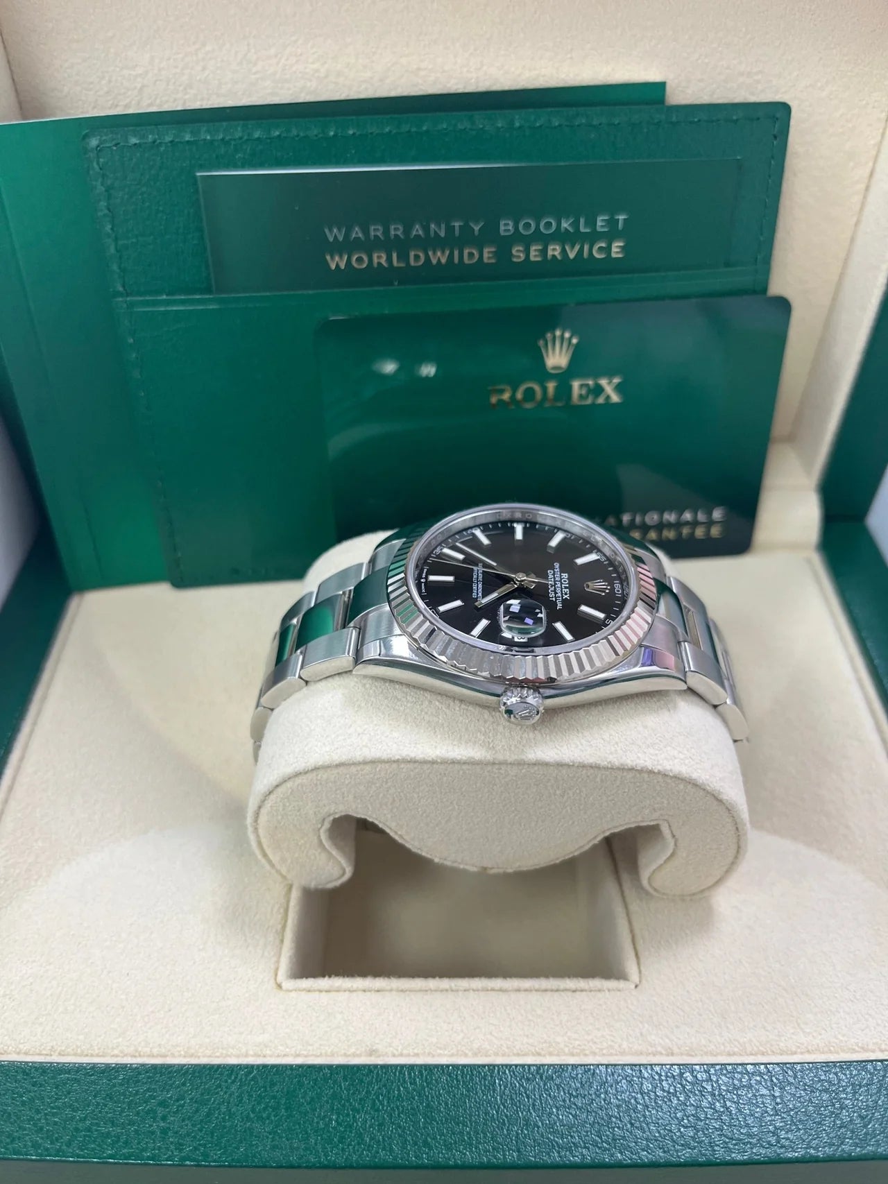 DateJust 41 mm Nero Oyster