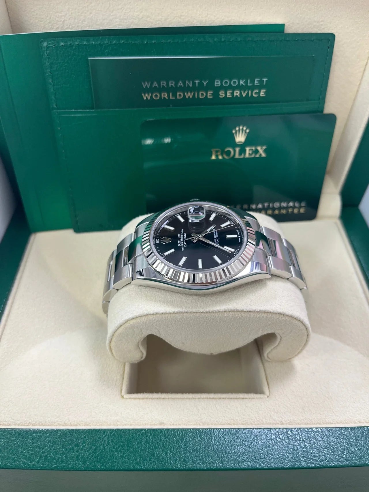 DateJust 41 mm Nero Oyster