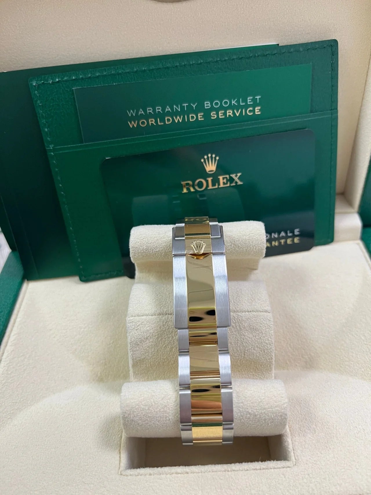 Daytona 40mm Acciaio/oro Quad. Oro