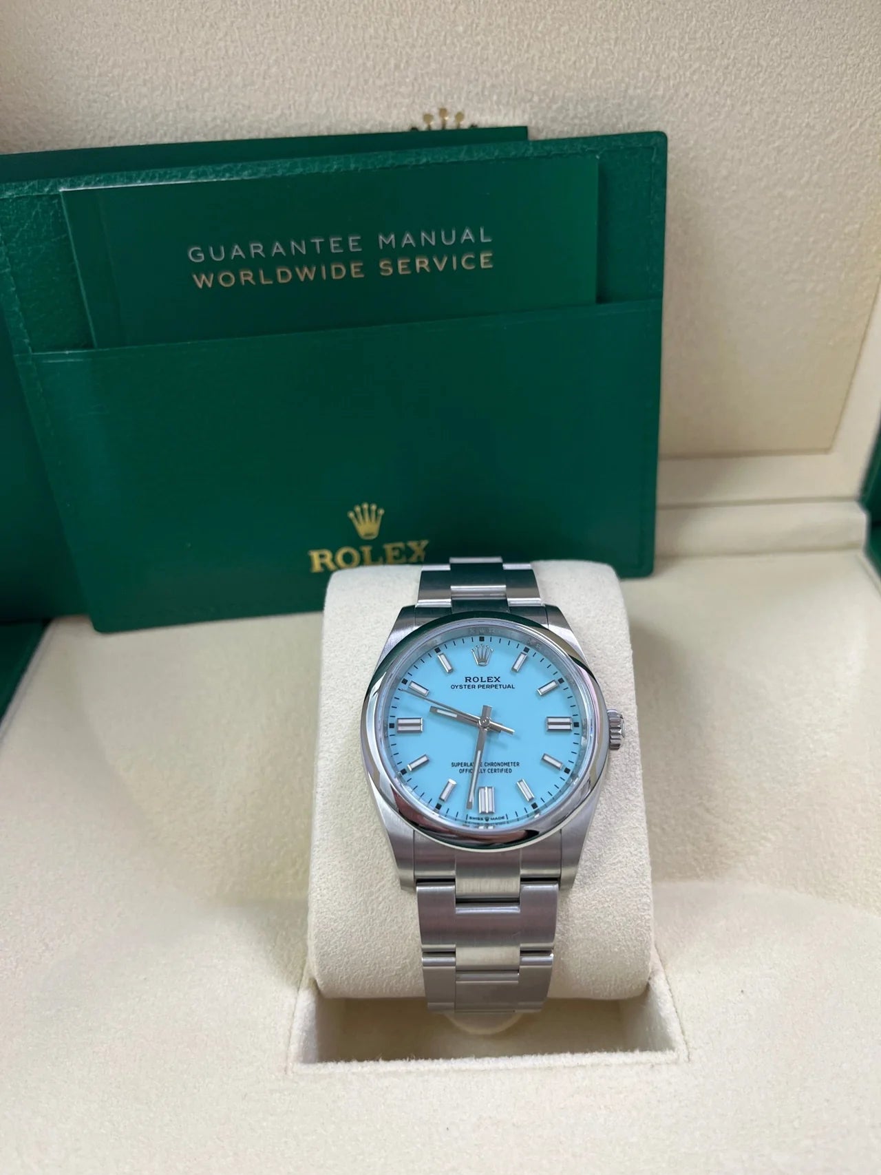 Oyster Perpetual 36 mm Tiffany
