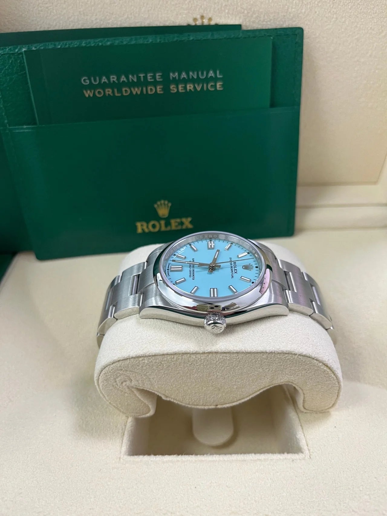 Oyster Perpetual 36 mm Tiffany