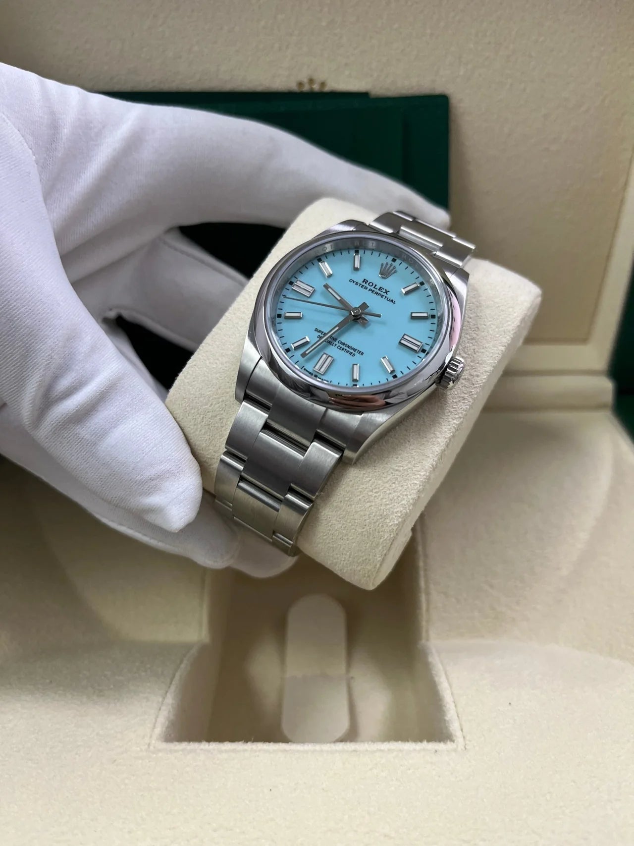 Oyster Perpetual 36 mm Tiffany
