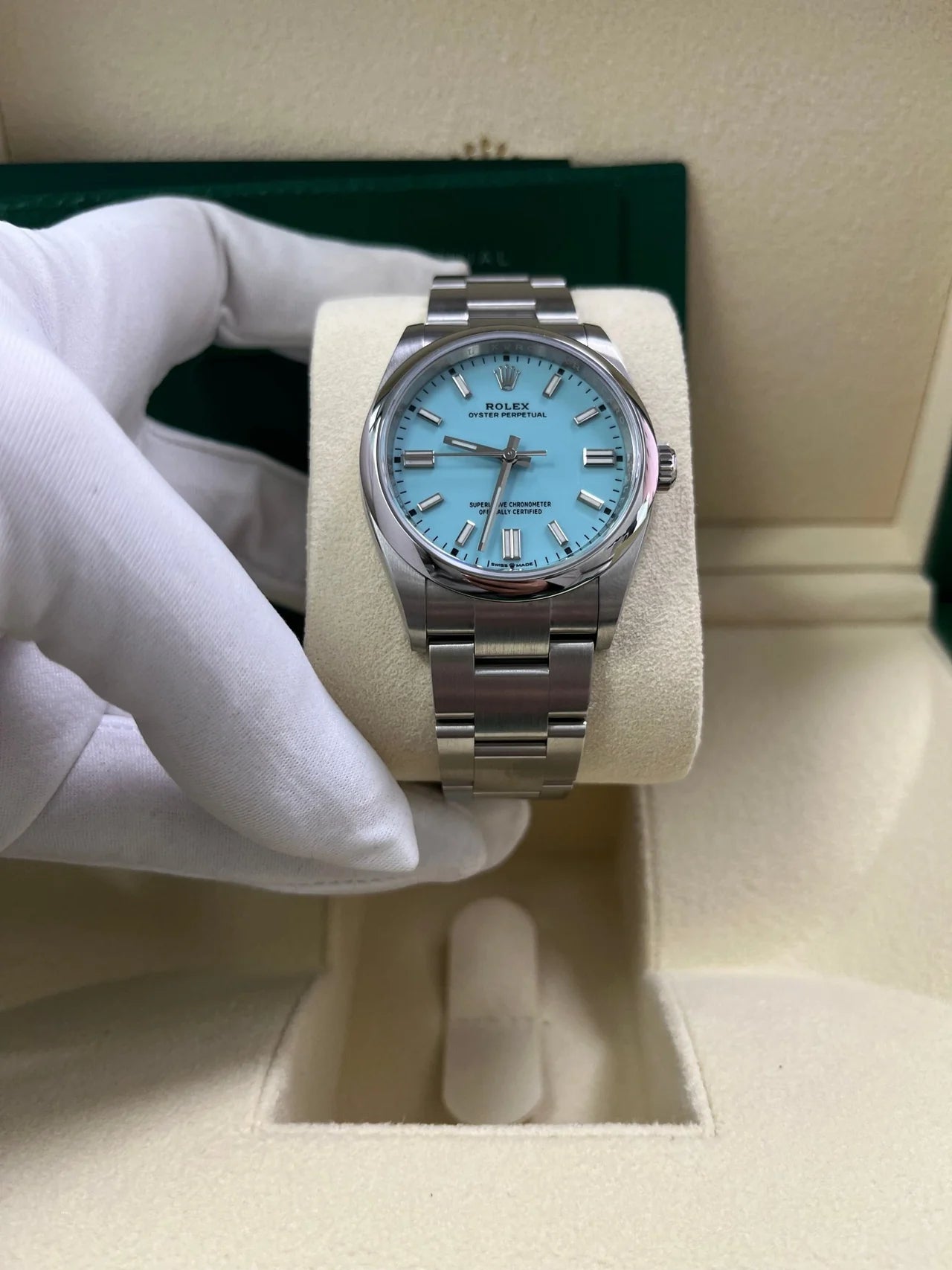 Oyster Perpetual 36 mm Tiffany